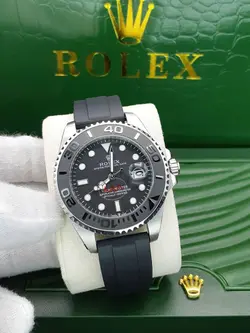 ساعت مردانه رولکس یاخ مستر اتوماتیک کیفیت عالی موتور ژاپن بند رابر جنس شیشه کریستال ضد خش کد 1917583