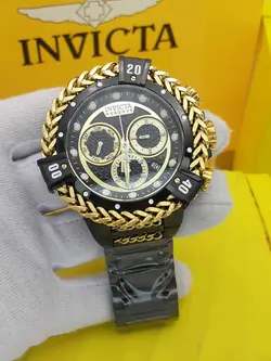 ساعت مردانه اینویکتا لاین کیفیت عالی سه موتوره فعال جنس استیل ضدزنگ و ضد حساسیت ساخت ژاپن کد 1917773