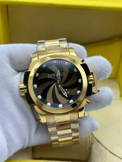 ساعت مردانه اینویکتا مستر المپیا دو صفحه سه موتوره فعال کیفیت عالی ساخت ژاپن جنس استیل با کیفیت رنگ ثابت کد  1917768