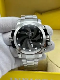 ساعت مردانه اینویکتا مستر المپیا دو صفحه سه موتوره فعال کیفیت عالی ساخت ژاپن جنس استیل با کیفیت رنگ ثابت کد 1917767