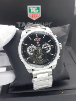 ساعت مردانه تگ هویر CR7 سه موتوره فعال جنس استیل ضدزنگ و ضدحساسیت موتور ساخت ژاپن کد 1917834