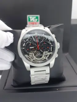 ساعت مردانه تگ هویر CR7 سه موتوره فعال جنس استیل ضدزنگ و ضدحساسیت موتور ساخت ژاپن کد 1917831