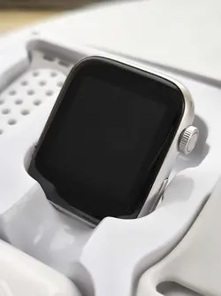 ساعت هوشمند w26 pro max قدم شمار و ضربان قلب دارای ایرپاد طرح اپل همراه با یک بند اضافه کد 1918856