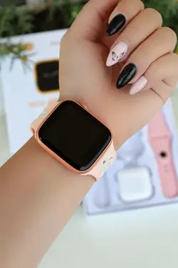 ساعت هوشمند w26 pro max قدم شمار و ضربان قلب دارای ایرپاد طرح اپل همراه با یک بند اضافه کد 1918853