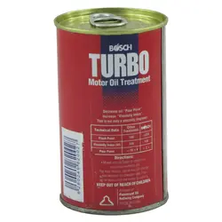 مکمل روغن موتور خودرو بوش مدل TURBO حجم ۳۰۰ میلی لیتر