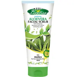 اسکراب لایه بردار حاوی عصاره آلوئه ورا بیوتیساALOE VERA FACIAL SCRUB