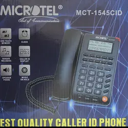 تلفن میکروتل مدل MCT-1540 CID مشکی