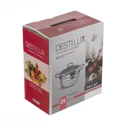 قابلمه استیل دستی لوکس سایز 24