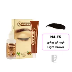 رنگ ابرو سانتکس Suntex N4-E5
