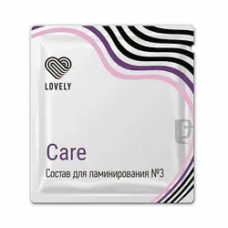 مواد لیفت مژه و ابرو ساشه ای لاولی Lovely Care 3