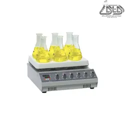 هات پلیت استیرر شش خانه مدل HS326-06 محصول کمپانی MTOPS