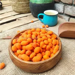 بادام زمینی روکشدار فلفل