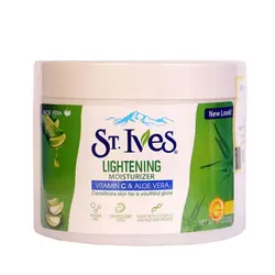 کرم مرطوب کننده و روشن کننده سینت ایوز حاوی ویتامین سی و عصاره آلوئه ورا وزن 283 گرم