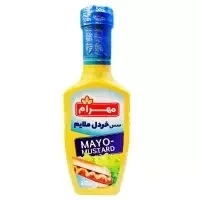 سس خردل ملایم مهرام (۴۵۰ گرم) - سوپر مارکت اینترنتی روشن مارت