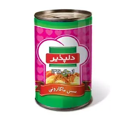 کنسرو مایه ماکارونی سویا دلپذیر (۴۰۰ گرم) - سوپر مارکت اینترنتی روشن مارت