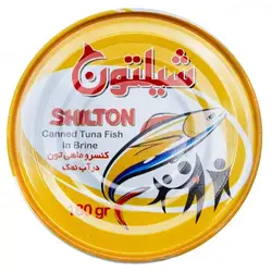 کنسرو ماهی تن رژیمی در آب نمک شیلتون (۱۸۰ گرم) - سوپر مارکت اینترنتی روشن مارت