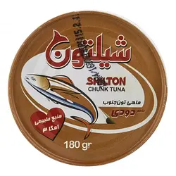 کنسرو ماهی تن دودی شیلتون (۱۸۰ گرم) - سوپر مارکت اینترنتی روشن مارت