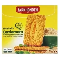 بیسکویت پذیرایی هل تزیین کنجد فرخنده (700 گرم) - سوپر مارکت اینترنتی روشن مارت