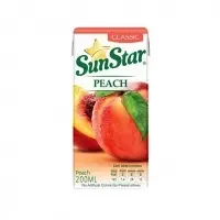 آب هلو سان استار(200 میلی لیتر) - سوپر مارکت اینترنتی روشن مارت