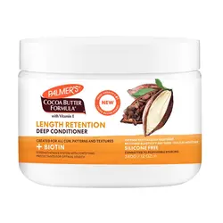 ديپ کانديشنر داخل حمام بيوتين پالمرزاورجینالPalmer's  Biotin Length Retention Deep Conditioner
