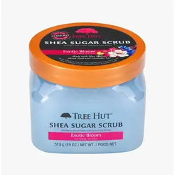 اسکراب بدن  Exotic Bloom تري هاتاورجینالTree Hut exotic bloom shea sugar scrub