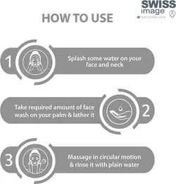 ژل شستشو روشن کننده و ضد لک سوئيس ايميجاورجینالSwiss Image Absolute Radiance Whitening Face Wash