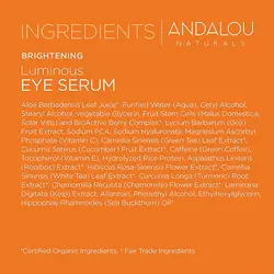 سرم دور چشم روشن کننده  ویتامین سی آندالواورجینالANDALOU NATIRALS Luminous EYE SERUM