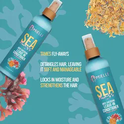 آبرسان بعد حمام ضد ريزش و تقويت کننده خزه دريايي مایلاورجینالMielle Organics Sea Moss Anti-Shedding Leave-In Conditioner
