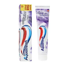 خمير دندان سفيدکننده آکوافرشاورجینال ‏Aquafresh Active White Toothpaste