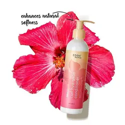 نرم کننده و آبرسان دو منظوره عسل موي فر ايدناورجینالEDEN BODYWORKS Hibiscus Honey Curl Hydration Conditioner