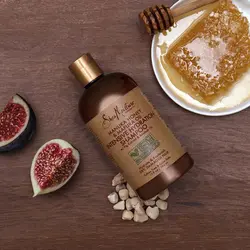 شامپو آبرسان عسل مانوکا و روغن مافورا شي مويسچراورجینالSheaMoisture Intensive Hydration  Manuka Honey Shampoo