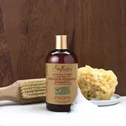 شامپو آبرسان عسل مانوکا و روغن مافورا شي مويسچراورجینالSheaMoisture Intensive Hydration  Manuka Honey Shampoo