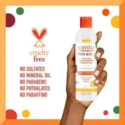 شامپو مغذي و تقويت کننده کودک کنتواورجینالCantu KIDS Tear-Free Nourishing Shampoo