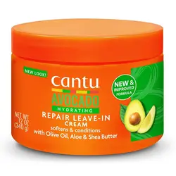 آبرسان و ترميم کننده بعد حمام آووکادو کنتواورجینالCantu Avocad  Hydrating Repair Leave in Conditioning Cream