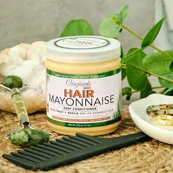 ماسک مو مايونز داخل حمام آفريکاز بست ( 426 گرم )اورجینالAfrica's Best Hair Mayonnaise with Olive Oil