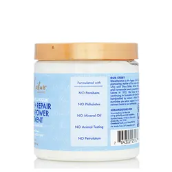ماسک مو درمانی داخل حمام آبرسان و پروتئین رسان شي مويسچراورجینالMANUKA HONEY & YOGURT HYDRATE 
REPAIR  PROTEIN-STRONG TREATMENT