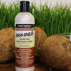 شامپو شيرنارگيل یا کوواش آنت جکيزاورجینالAunt Jackie's - Coco-Wash Coconut Milk Conditioning Cleanser