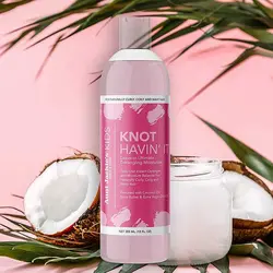 گره باز کن بعد حمام موی کودک آنت جکیزاورجینالAunt Jackie's Kids Knot Havin' It Leave-In Ultimate Detangling