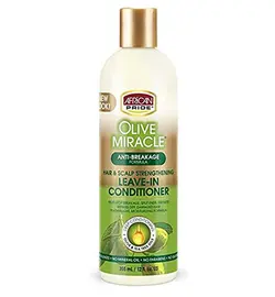 آبرسان و نرم کننده بعد حمام زيتون آفريکن پرايداورجینالOlive Miracle Leave-In Conditioner Cream