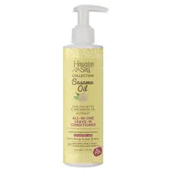 آبرسان و تقویت کننده بعد حمام کنجد هوایان سیلکیاورجینالHawaiian Silky Vegan Sesame Oil  Leave-In-Conditioner