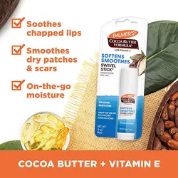 استيک لب ويتامينه کره کاکائو پالمرزاورجینال ‏PALMER'S COCOA BUTTER  ‏Softens Smoothes
‏Swivel Stick