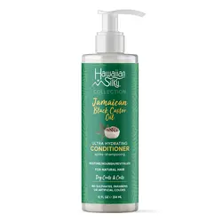 نرم کننده داخل حمام آبرسان و مغذي کرچک هوايان سيلکياورجینالHawaiian Silky Jamaican Black Castor Oil Ultra Hydrating Conditioner