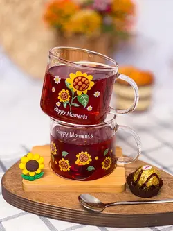 ماگ پیرکس زیربامبو آفتابگردان