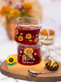 ماگ پیرکس زیربامبو آفتابگردان