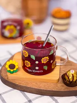 ماگ پیرکس زیربامبو آفتابگردان