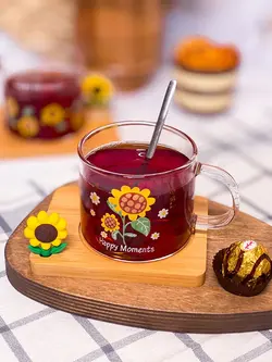 ماگ پیرکس زیربامبو آفتابگردان