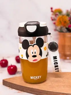 قمقمه شیشه ای طرح میکی موس
