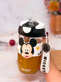 قمقمه شیشه ای طرح میکی موس