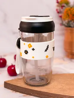 قمقمه شیشه ای طرح میکی موس