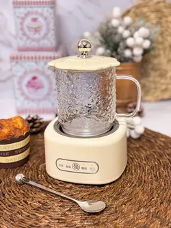 قوری درب دار پیرکس به همراه هیتر برقی